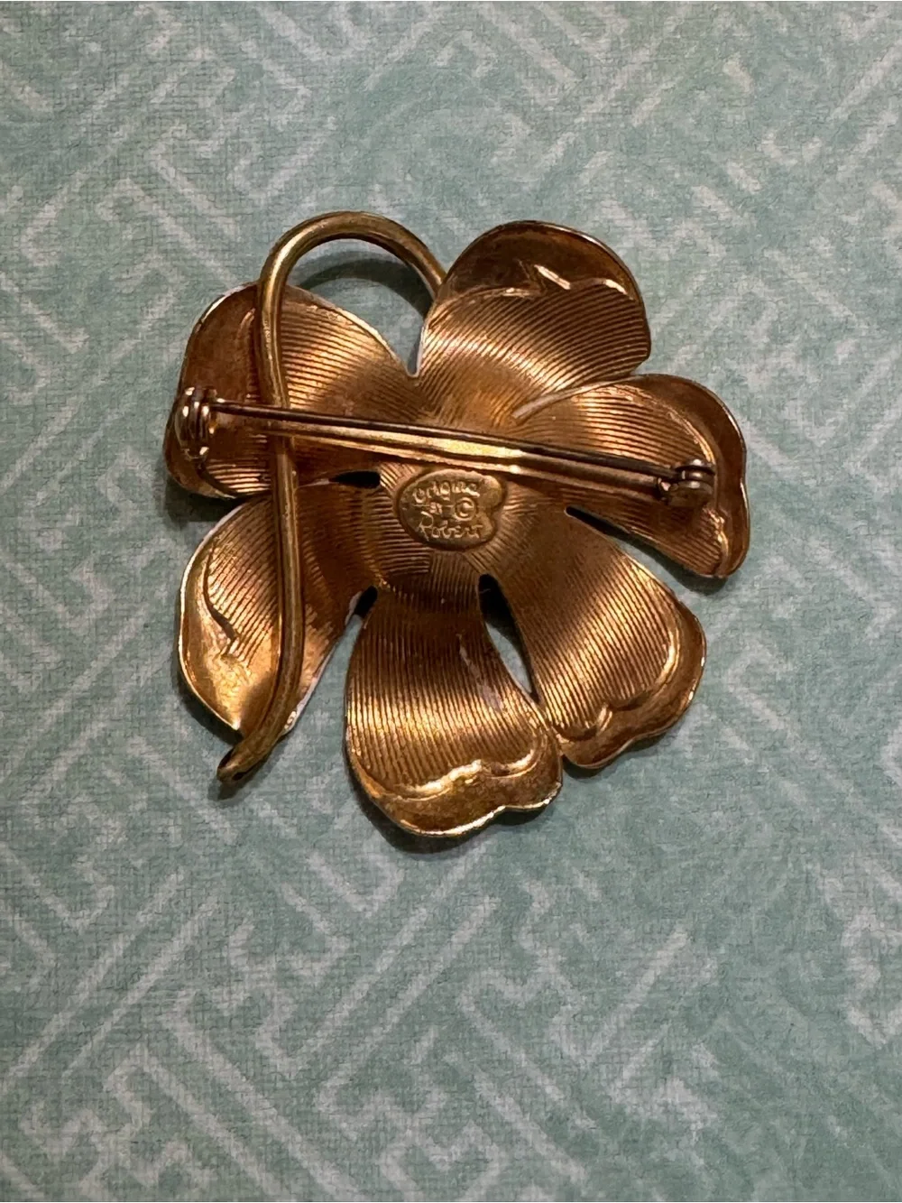 VINTAGE ORIGINALS BY ROBERT FLORAL BROOCH